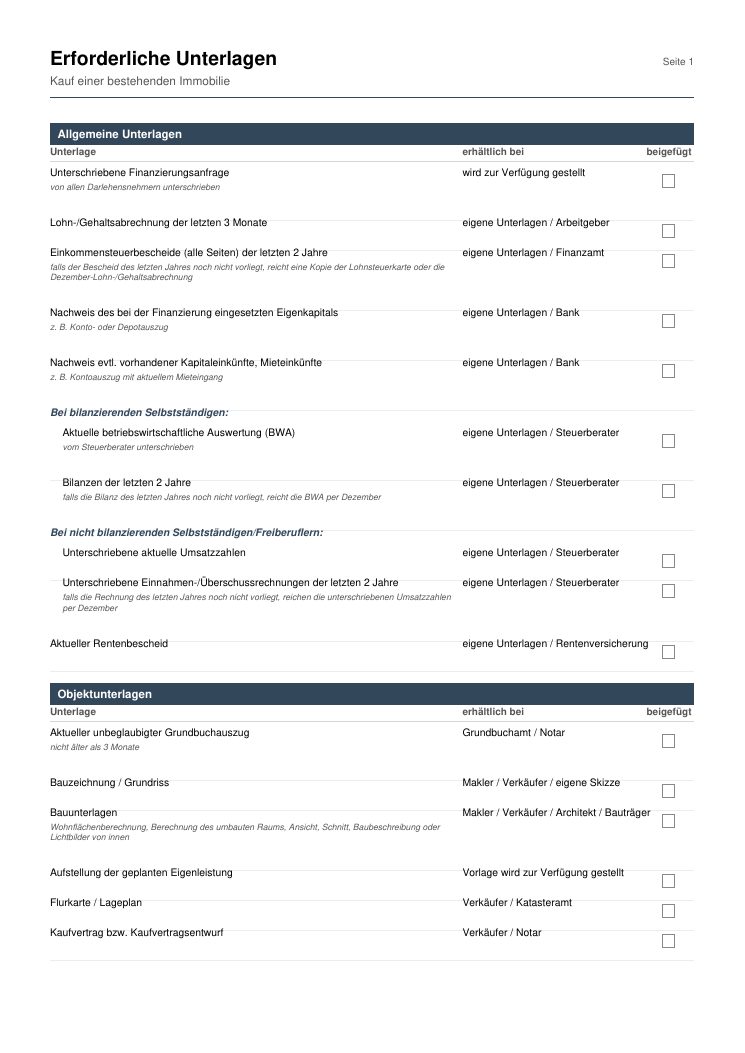 Vorschau: Kauf (Bestand)