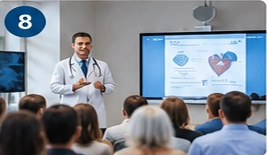 Thematische Darstellung: Patientenveranstaltungen & medizinische Informationsformate